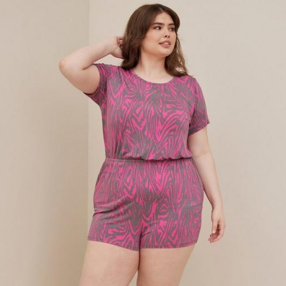 Torrid Super Soft Elastic Waist Romper